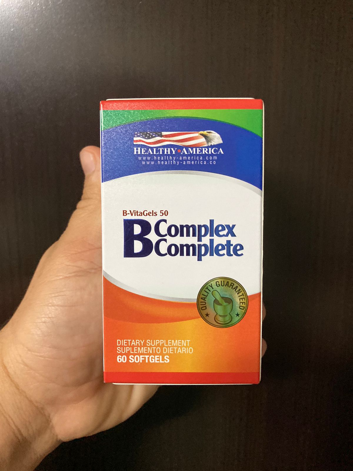 Balanced B Complex - 60 cápsulas blandas