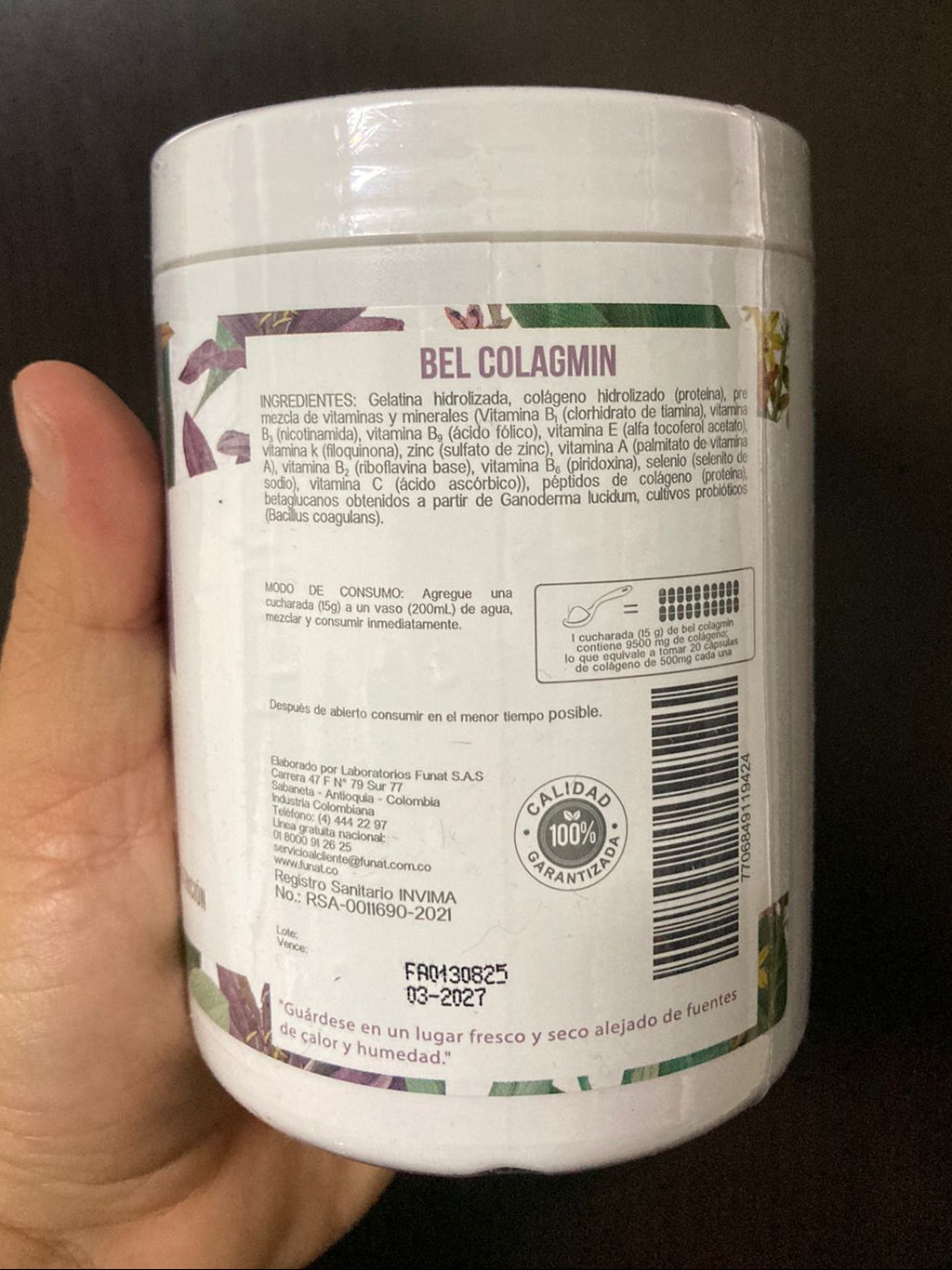 Bel Colagmin - 300gr