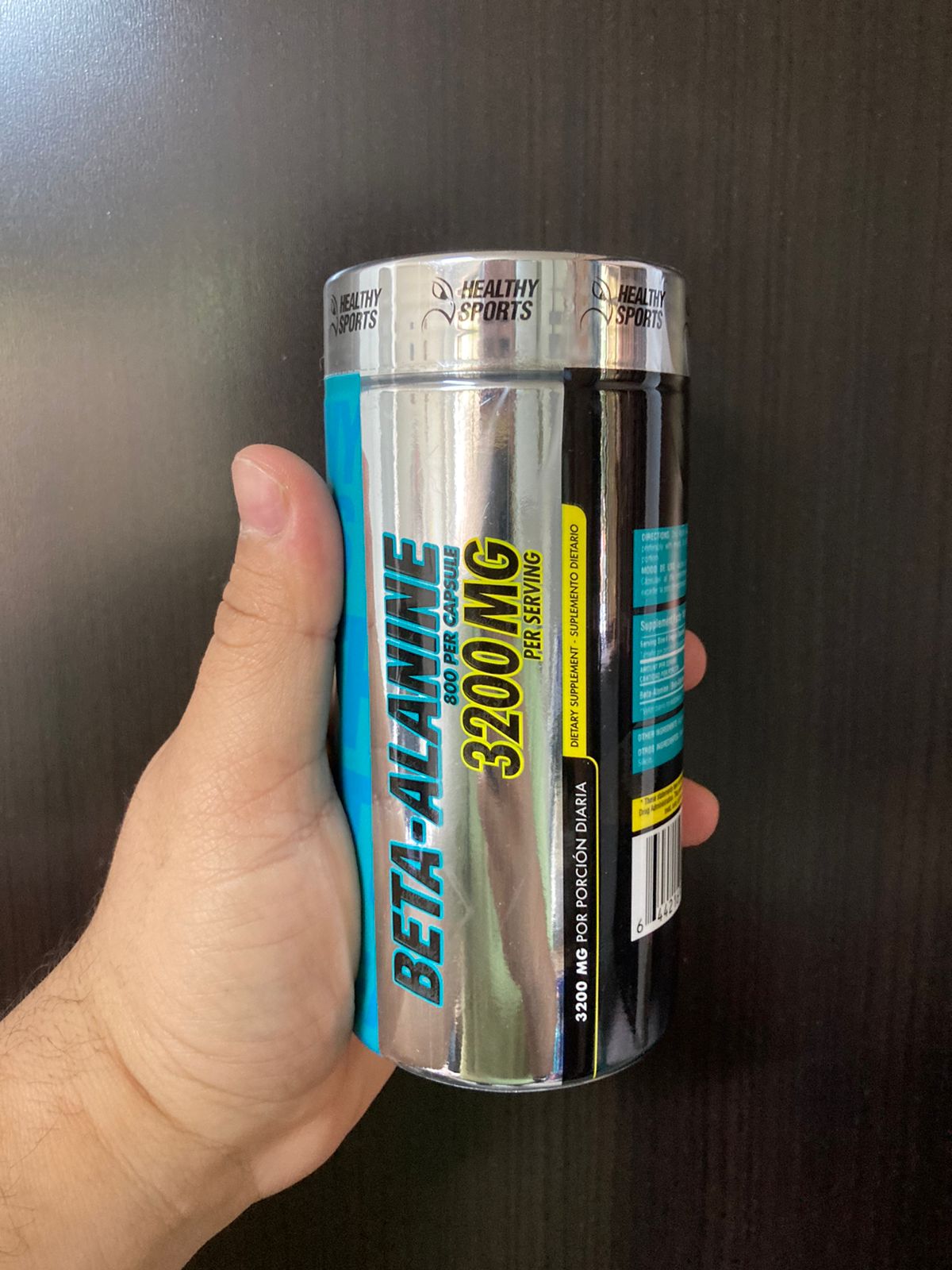 Beta-Alanine - 120 capsulas