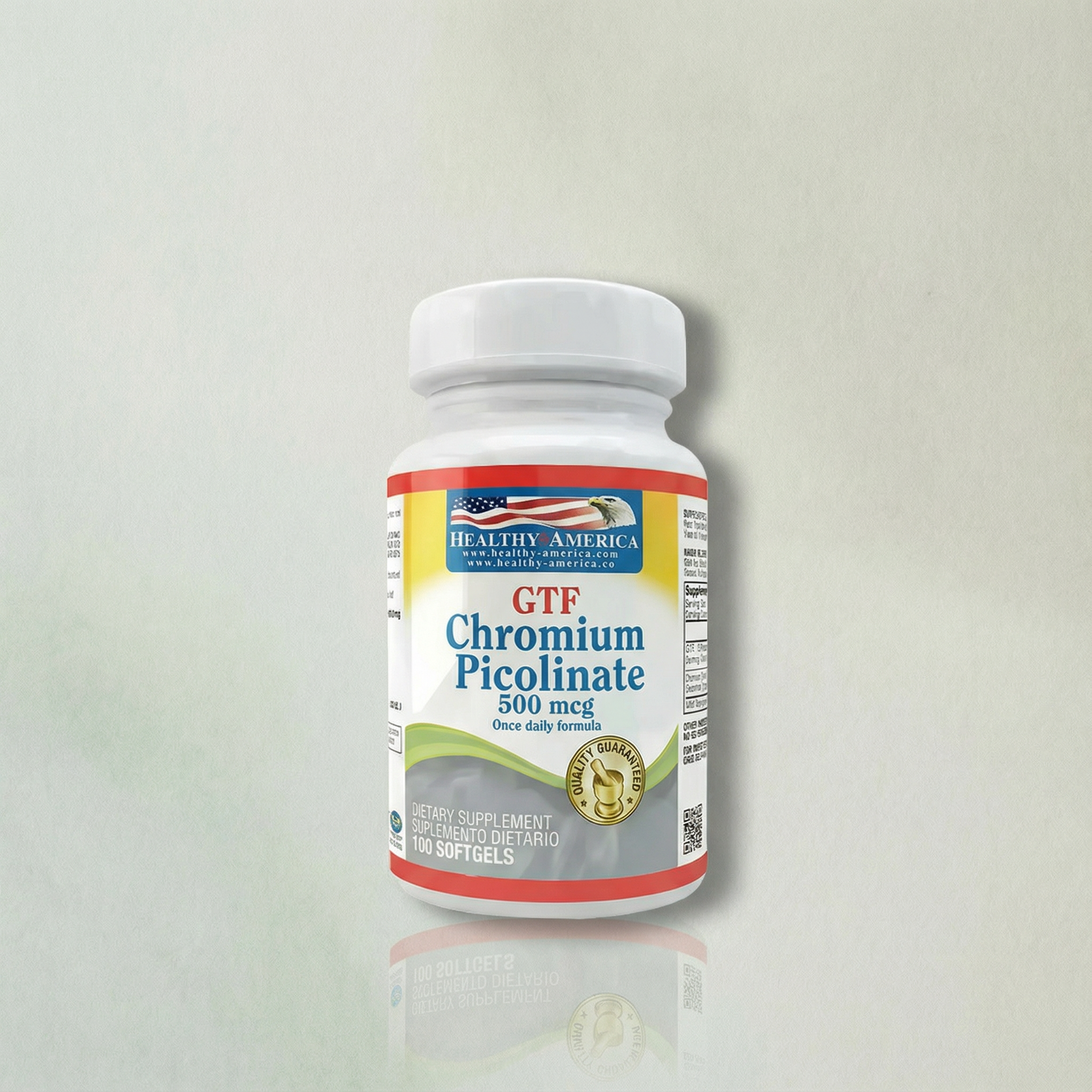 GTF Chromium Picolinate - 100 cápsulas blandas
