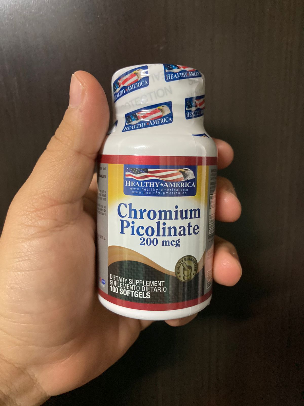 GTF Chromium Picolinate - 100 cápsulas blandas