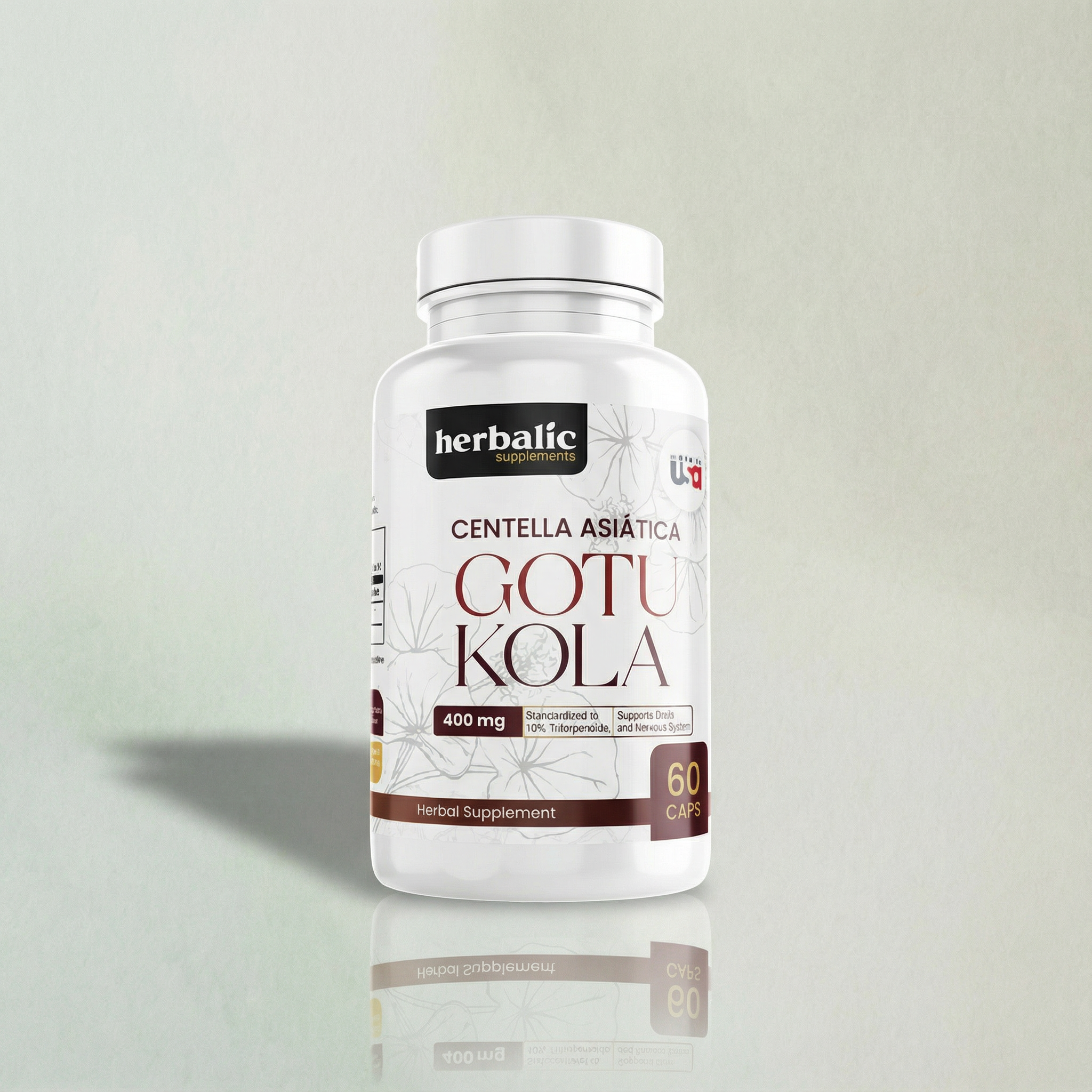 Gotu Kola (Centella Asiática) - 60 cápsulas