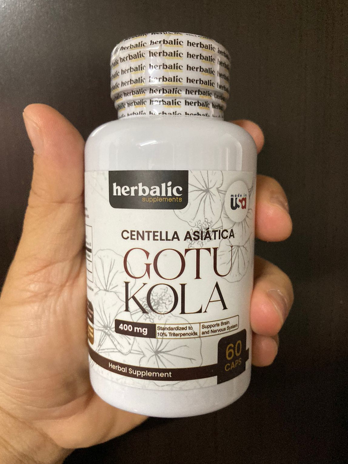 Gotu Kola (Centella Asiática) - 60 cápsulas