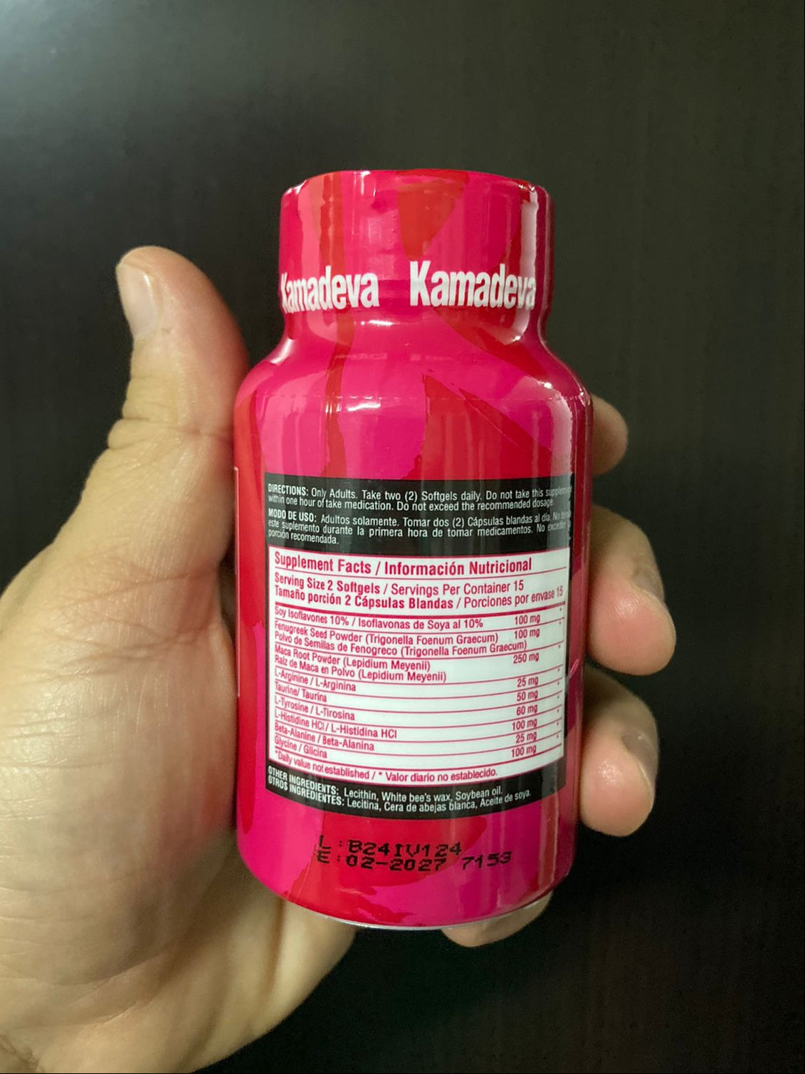 Kamadeva  - 30 cápsulas blandas