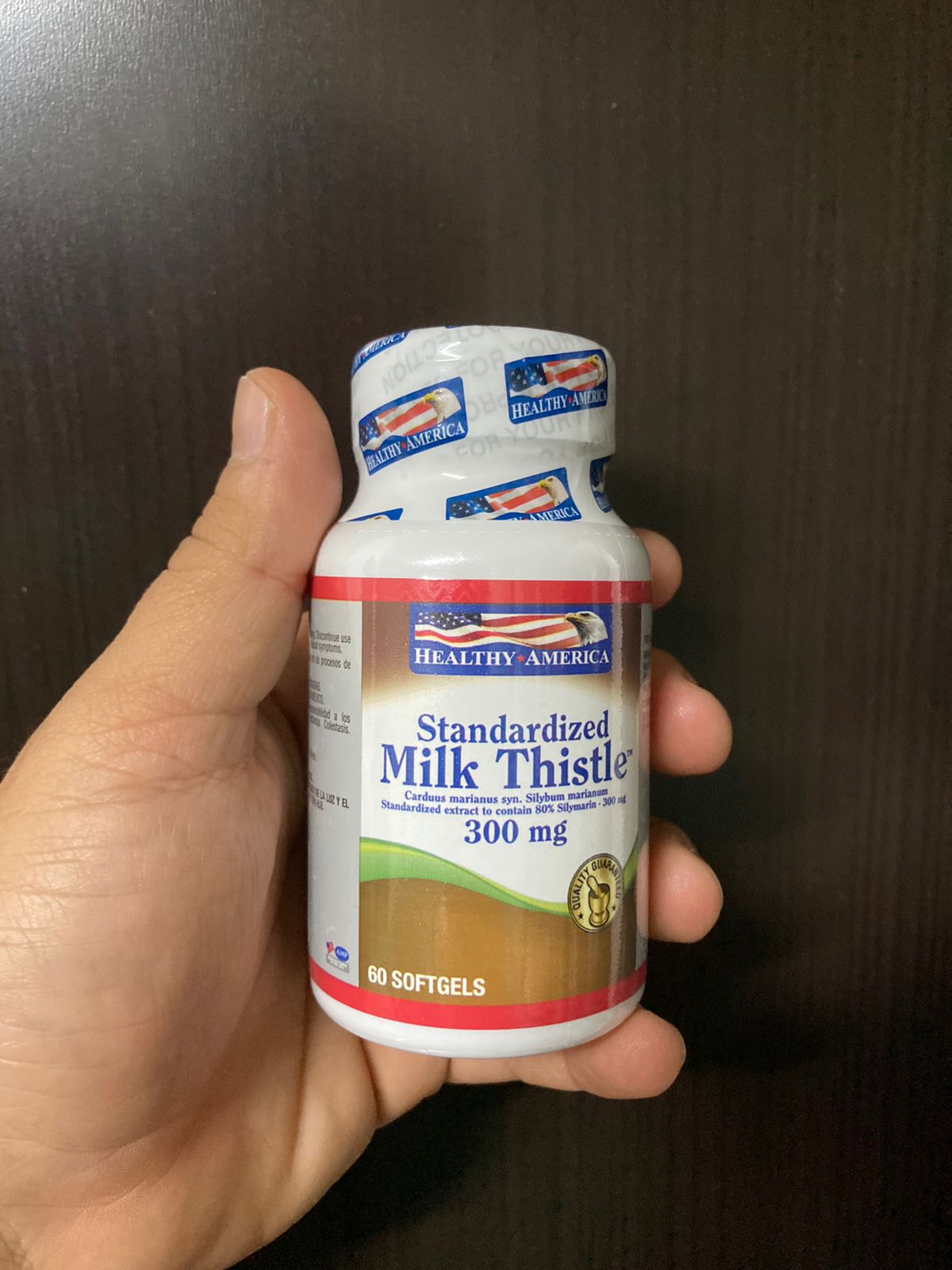 Standardized Milk Thistle - 60 cápsulas blandas