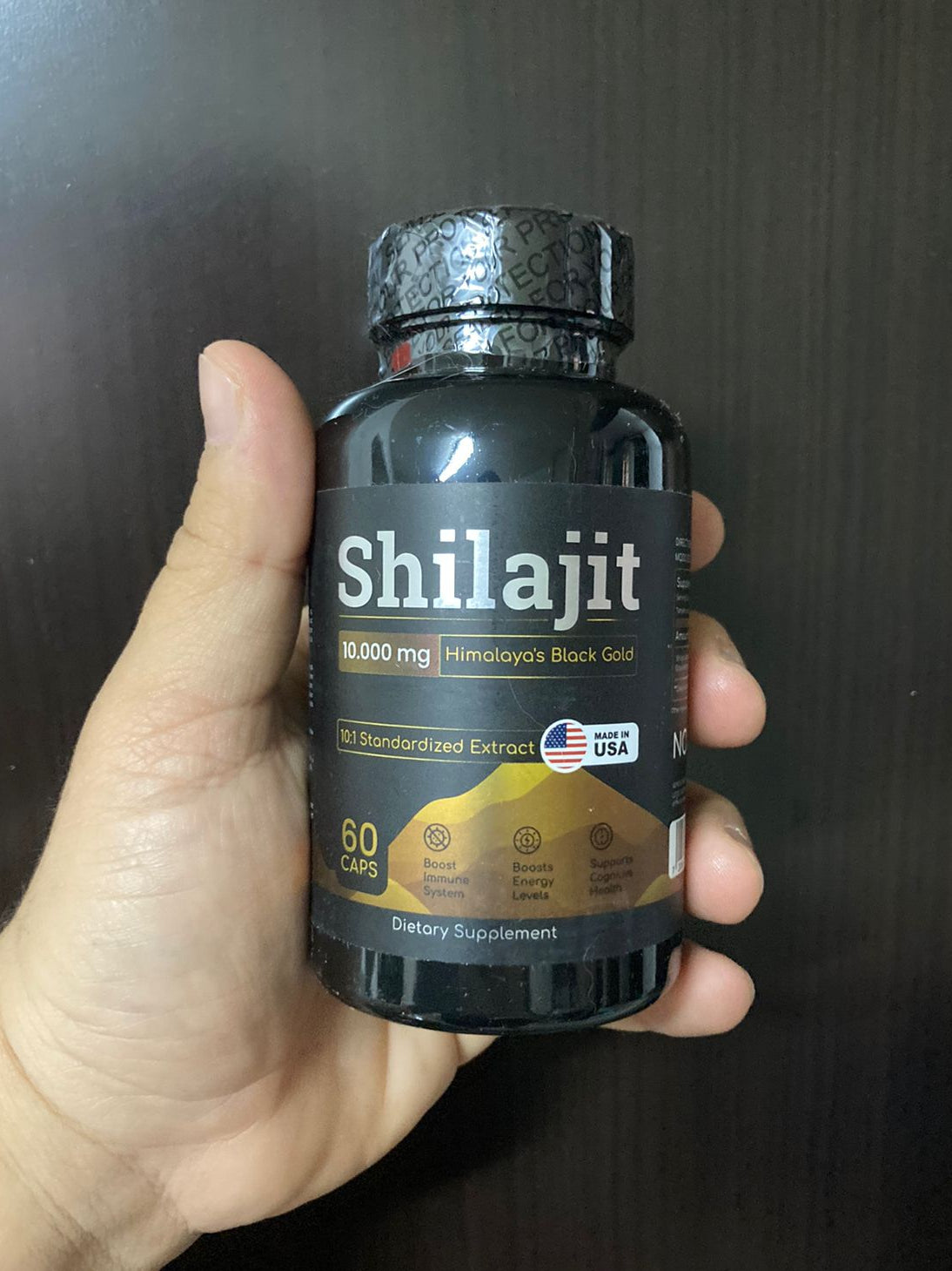 Shilajit - 60 capsulas