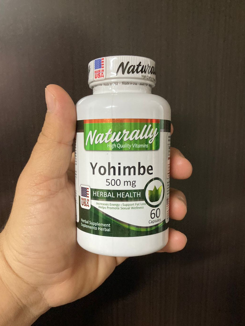 Yohimbe - 60 cápsulas