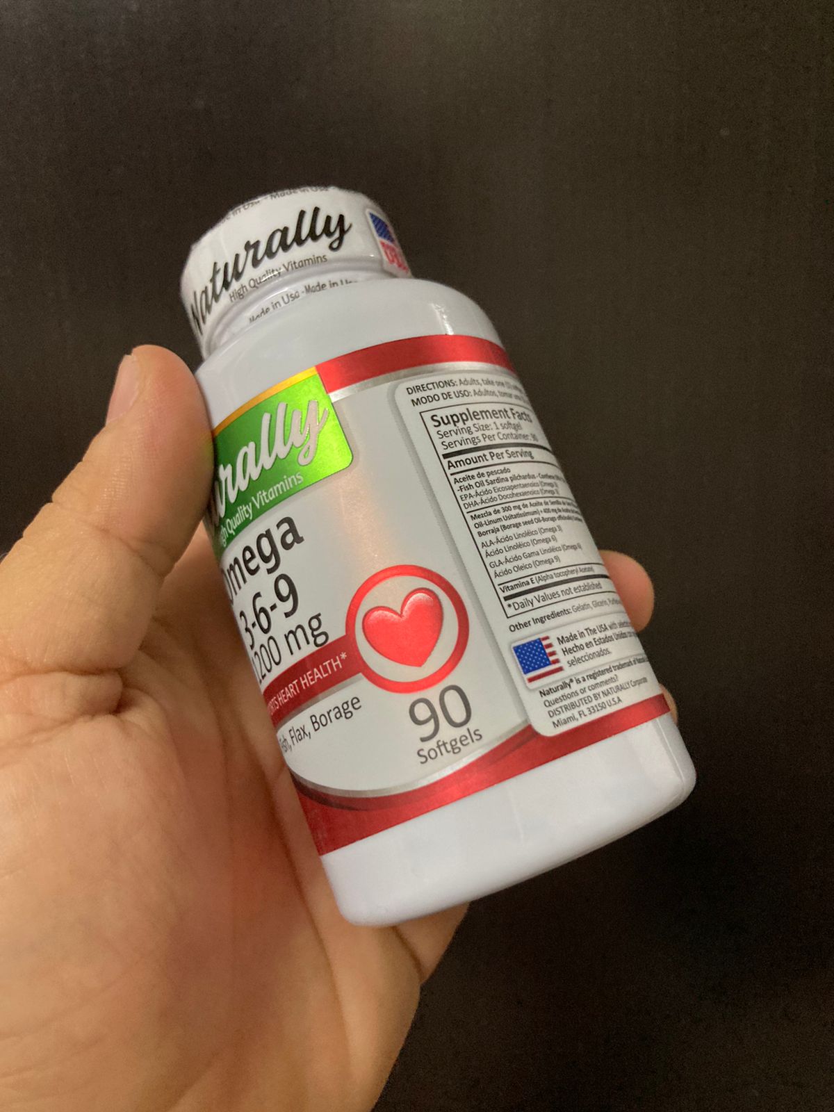 Omega 3-6-9 1.200 mg - 90 SOFTGELS